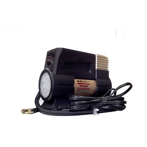 Компрессор автомобильный CityUP AC-591 Speedy с фонарем, 35л/мин, 10 Атм, 180 Ватт, 12 Вольт, сумка в комплекте