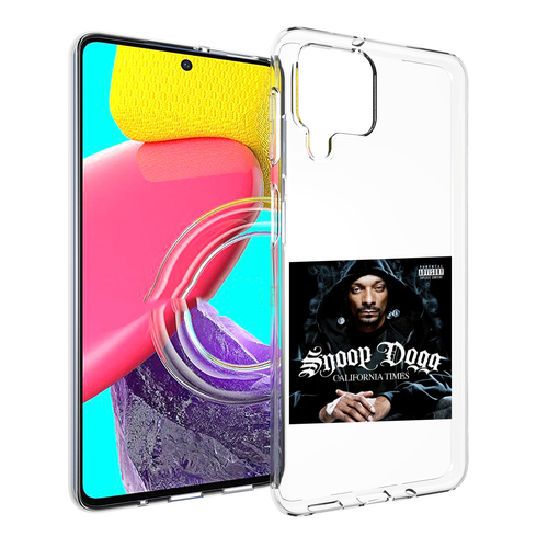 Чехол MyPads Snoop Dogg CALIFORNIA TIMES для Samsung Galaxy M53 (SM-M536) задняя-панель-накладка-бампер