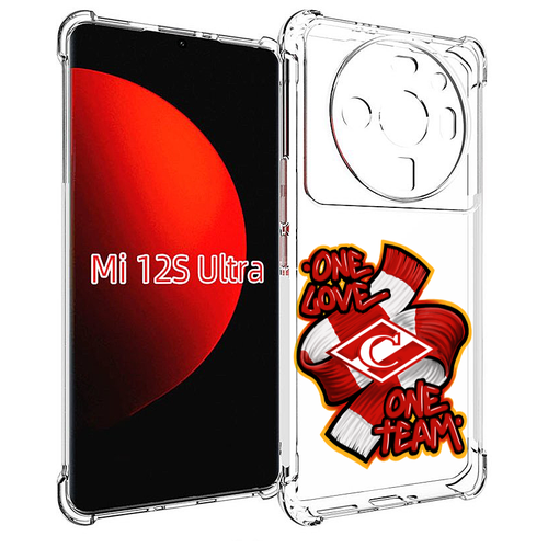 Чехол MyPads ФК спарак 1 любовь для Xiaomi 12S Ultra задняя-панель-накладка-бампер