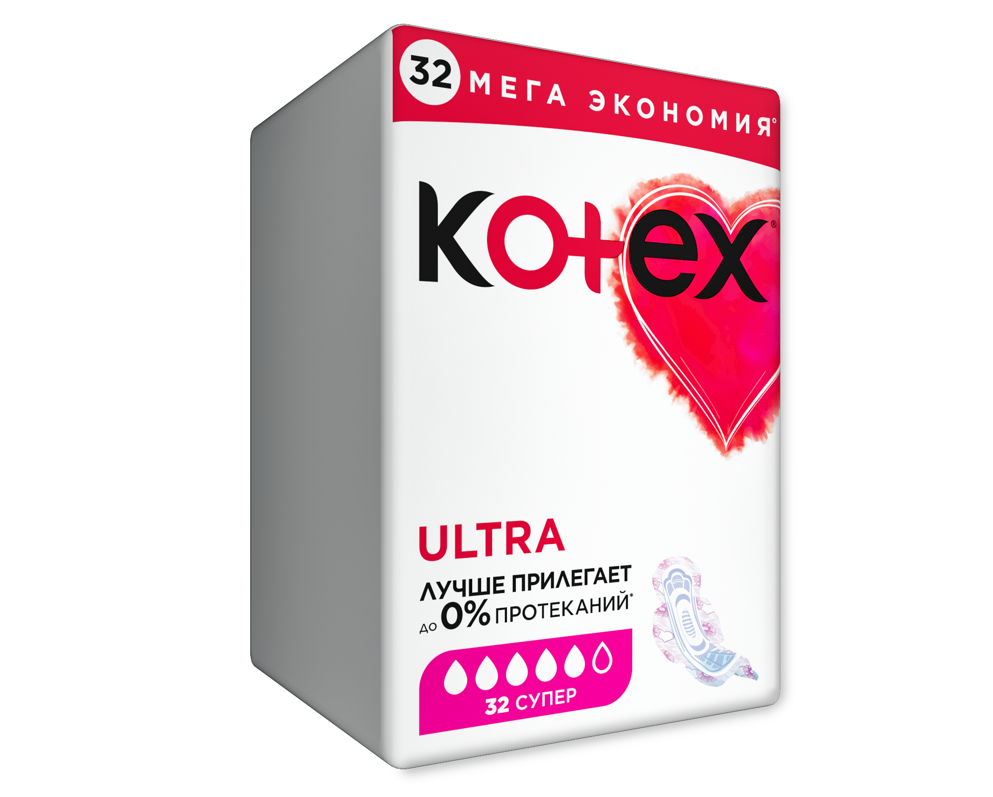 Гигиенические прокладки Kotex Ultra Супер, 32шт.