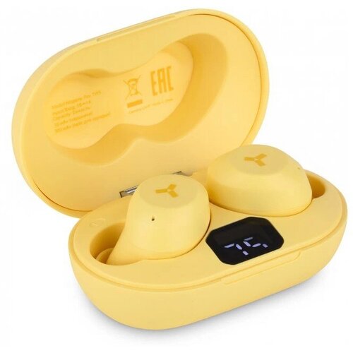 Наушники Accesstyle Fox TWS желтый 212600₽