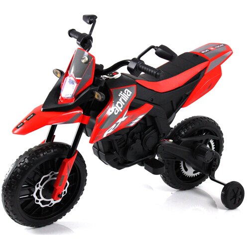 rivertoys детский электромотоцикл p444pp s317 серый RiverToys Детский электромотоцикл P444PP S317, красный