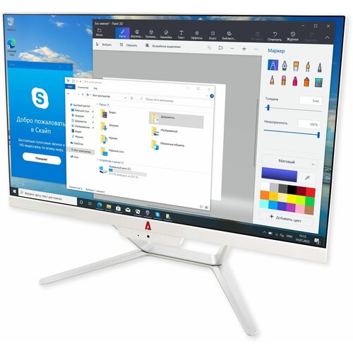 Моноблок Azerty AZ-2404 238 1920x1080 Intel i5 2x25 GHz 16 Gb RAM 512 Gb SSD 3100000₽