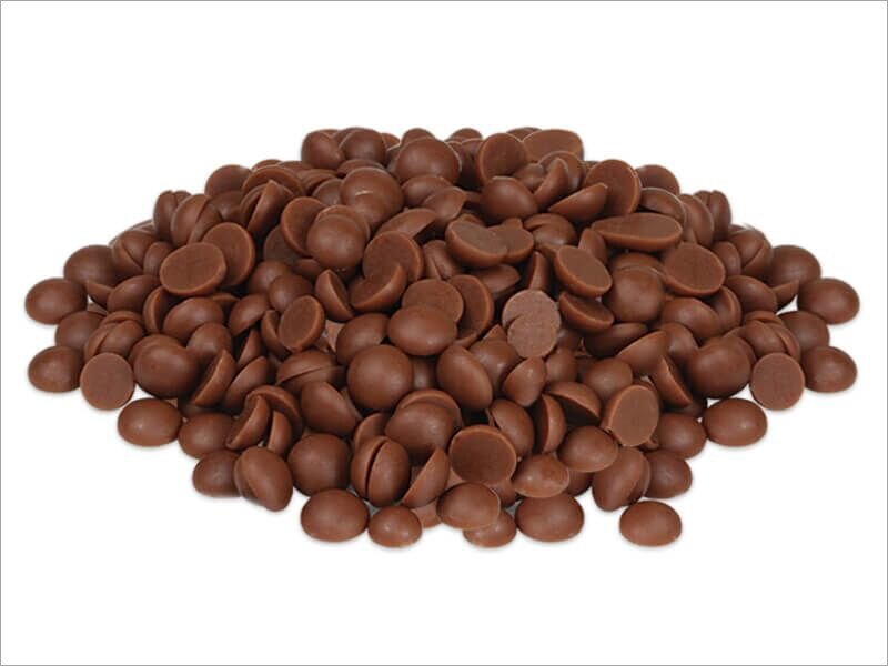 Шоколад натуральный молочный Ariba Latte Dischi 32% какао для выпечки 1кг Италия - фотография № 4