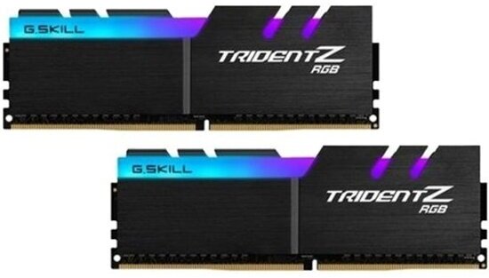 Оперативная память G.skill DDR4 16Gb (2x8Gb) 3200MHz pc-25600 Trident Z RGB (F4-3200C16D-16GTZR)