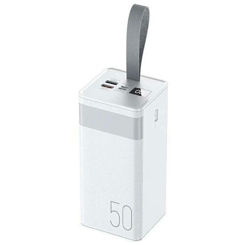 Портативный аккумулятор Remax на 50000 mAh с LED лампой 2xUSB - белый 399900₽