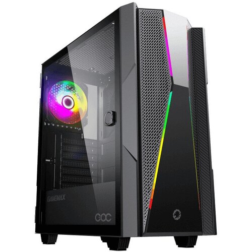 Корпус GameMax Typhoon COC (A3610), Midi Tower, ATX, без БП корпус gamemax typhoon coc a3610 midi tower atx без бп