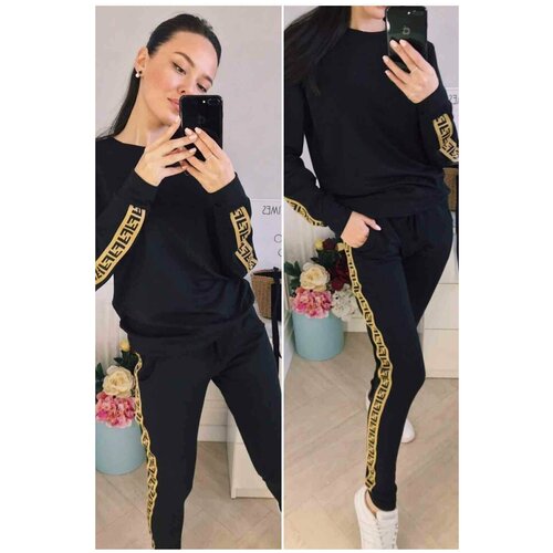 фото Костюм, размер 48, черный bgt