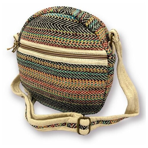 Сумка , бежевый, зеленый