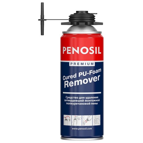 Очиститель монтажной пены Penosil Premium Cured PU-Foam Remover 340 мл очиститель монтажной пены hauser cured foam cleaner 650 мл