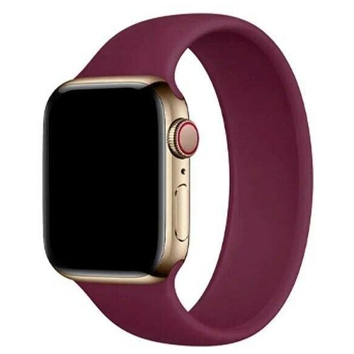 Силиконовый браслет, защитный ремешок IT_SHOP на смарт часы для Apple Watch 42 mm / 44 mm, размер M / L, черный