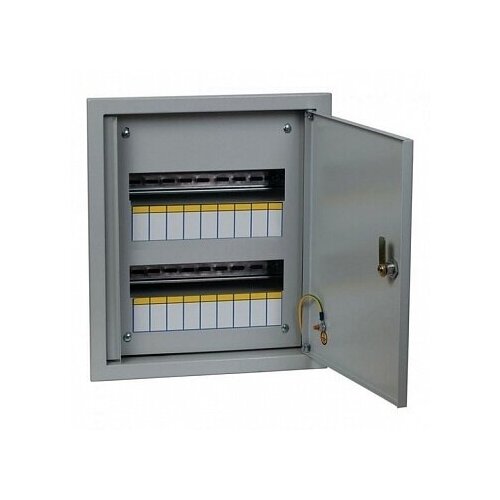 Распределительный шкаф PROxima 18 мод, IP31, встраиваемый, металл, серая дверь. mb11-18 EKF