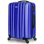 Cверхлегкий чемодан Supra Luggage STS-9003-M, Picotee Blue - изображение