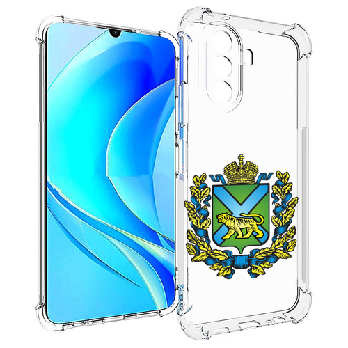 Чехол MyPads герб-приморский-край для Huawei Nova Y70 / Nova Y70 Plus (MGA-LX9N) / Huawei Enjoy 50 задняя-панель-накладка-бампер чехол mypads герб флаг крыма для huawei nova y70 nova y70 plus mga lx9n huawei enjoy 50 задняя панель накладка бампер