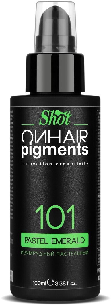 Пигмент ON HAIR PIGMENTS прямого действия SHOT 101 изумрудный пастельный 100 мл