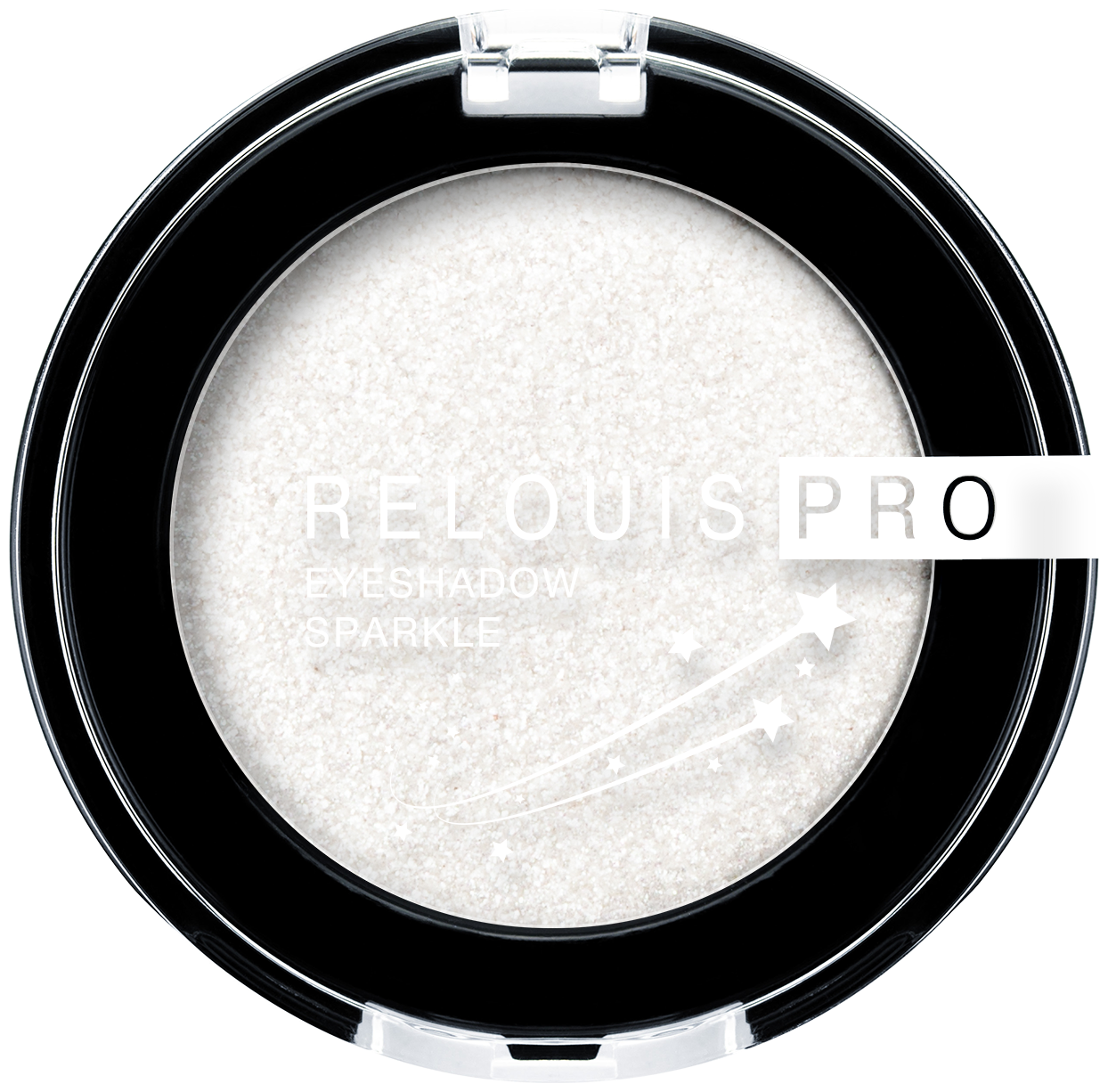 Тени для век RELOUIS PRO Eyeshadow Sparkle тон:01 snow Белый дуохром