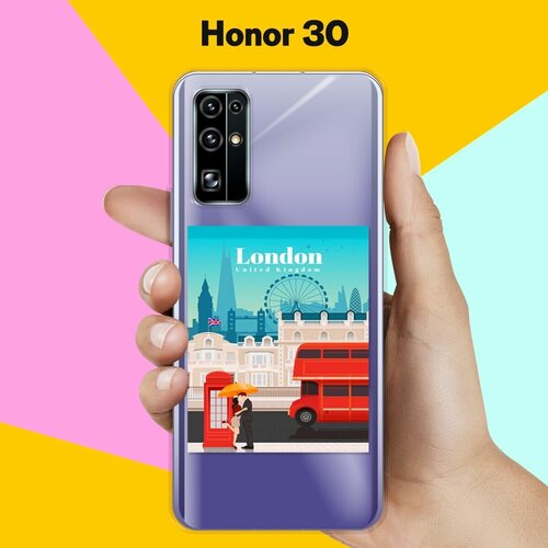 Силиконовый чехол London на Honor 30