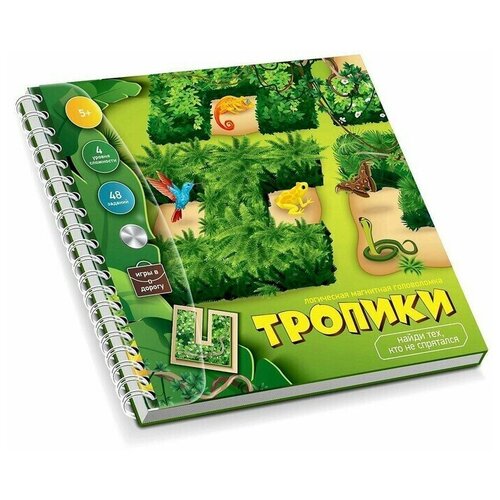 Игра магнитная головоломка «Тропики» игра магнитная головоломка тропики