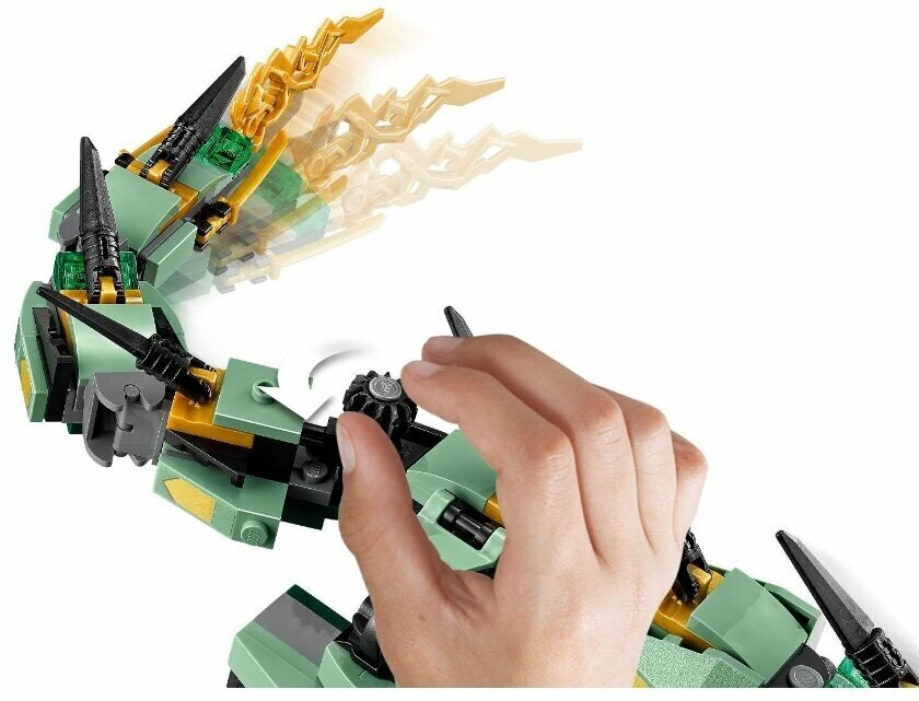 LEGO NINJAGO Механический Дракон Зелёного Ниндзя - фото №15