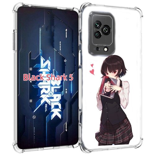Чехол MyPads Persona 5 - Makoto Niijima для Xiaomi Black Shark 5 задняя-панель-накладка-бампер чехол mypads persona 5 makoto niijima для xiaomi civi 2 задняя панель накладка бампер