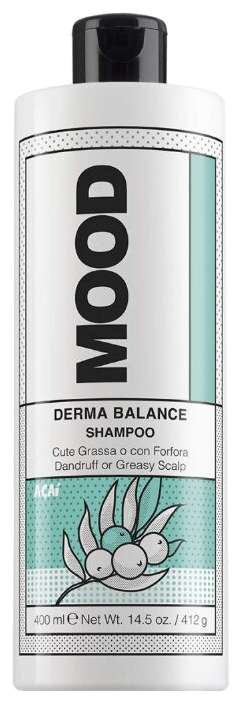 Шампунь против жирности кожи и перхоти «Баланс» Mood Derma Balance Shampoo, 400 мл