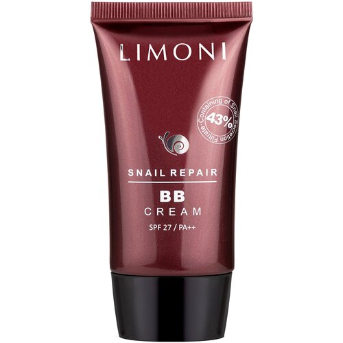 LIMONI ББ Крем для лица с экстрактом секреции улитки SPF27, 50 мл, 2 bb крем rimalan bb creme 35 мл