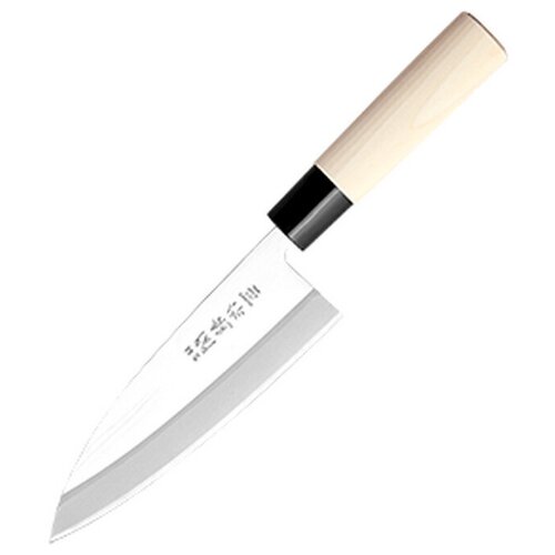 Нож кухонный «Деба» односторонняя заточка L=28.5/15 см Sekiryu 4072468 SR300