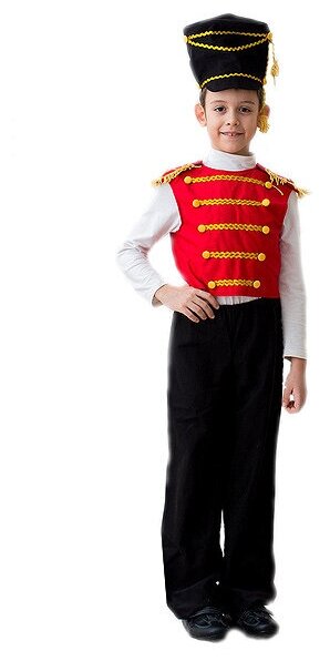 Бока С Карнавальный костюм Гусар Люкс, рост 140-152 см 2485