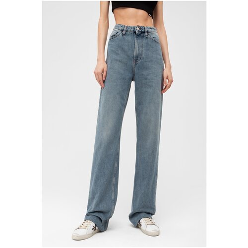 фото Джинсы 3x1 цвет голубой размер 25