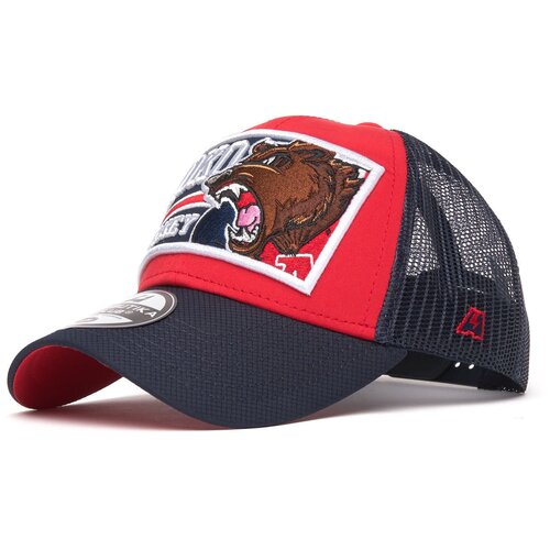 фото Бейсболка с сеткой хк локомотив ярославль детская для мальчика atributika & club, кепка хк локомотив атрибутика и клуб летняя