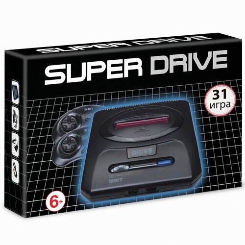 Игровая Приставка 16bit Super Drive (31-in-1)