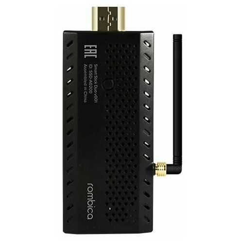 Смарт ТВ приставка Rombica Smart Stick Duo v001 Черный