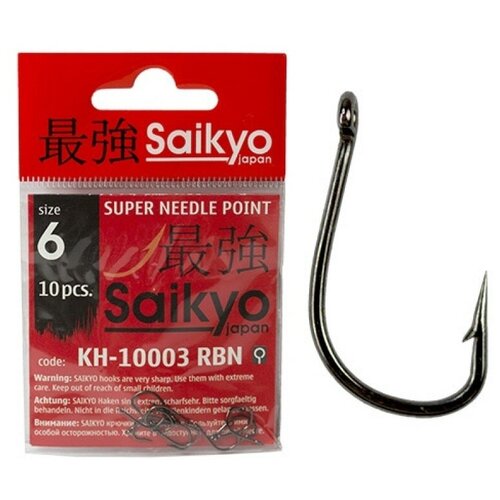 Крючки Saikyo KH-10003 Tanago BN №14 ( 1 упк. по 10шт.)