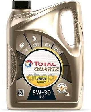 TotalEnergies Масло Моторное Quartz Ineo Long Life 5W30, 5L