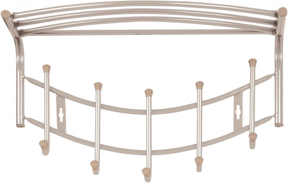 фото Вешалка Nika Haushalt НВН1/BG бежевый металлик