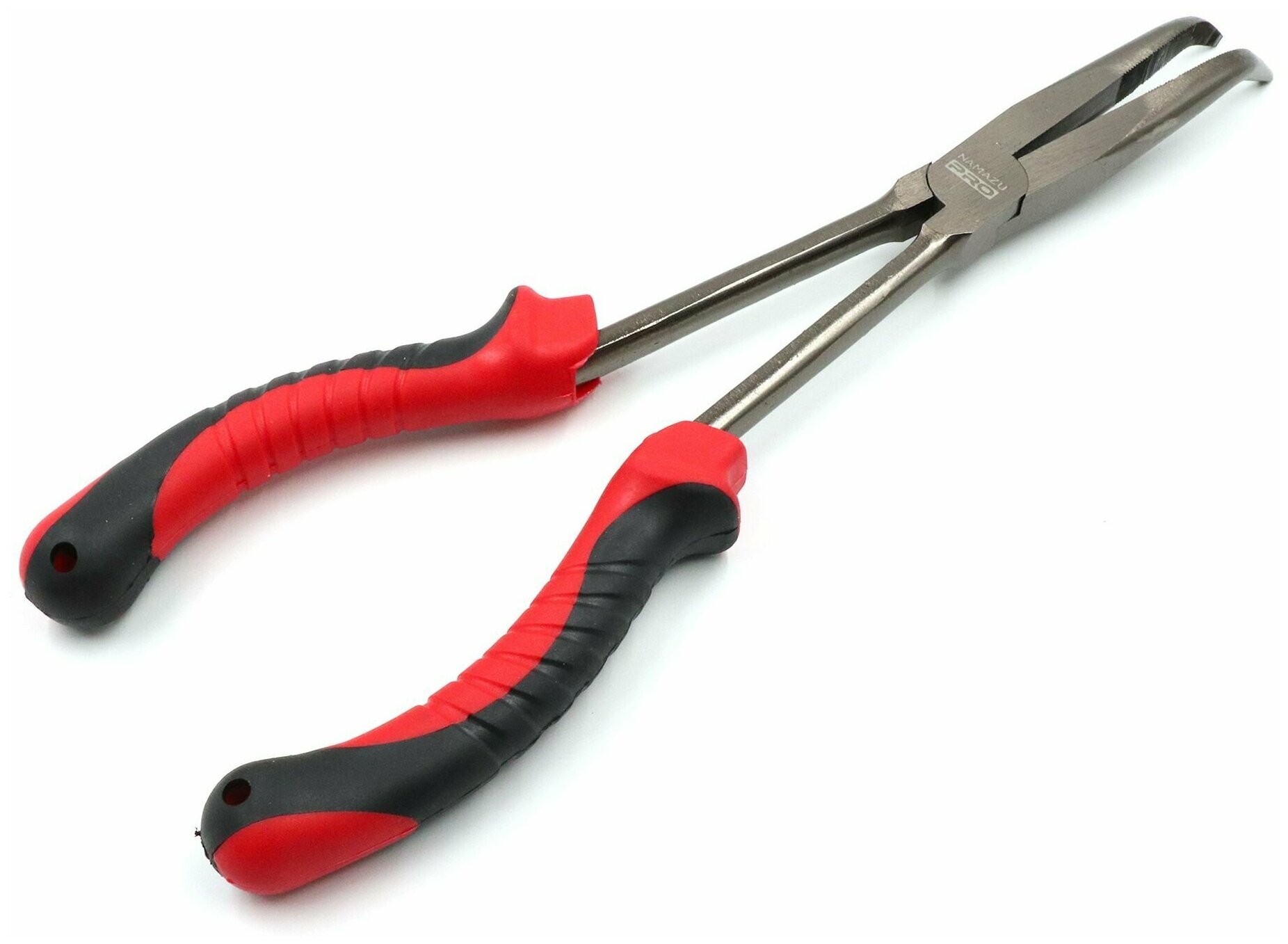 NP-BNP-290 Плоскогубцы рыболовные удлиненные изогнутые Namazu Pro Bent Nose Pliers 290 мм