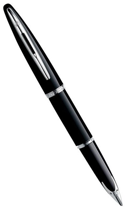 Waterman S0293970 Перьевая ручка waterman carene, black sea st (перо f)