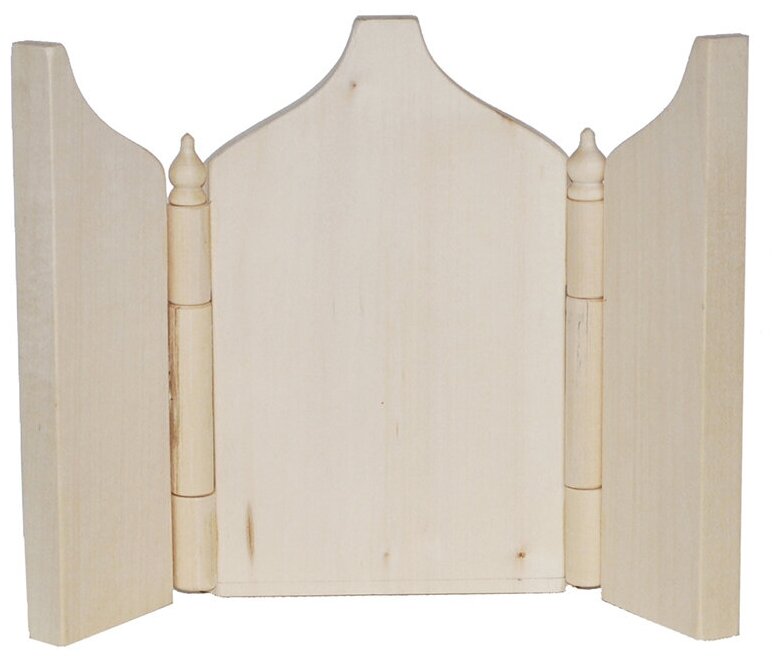 фото Складень со створками для икон деревянный из липы Татьянка