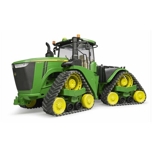 Трактор Bruder гусеничный John Deere 9620RX 04-055 1:16, 50 см, зеленый трактор john deere с прицепом самосвалом