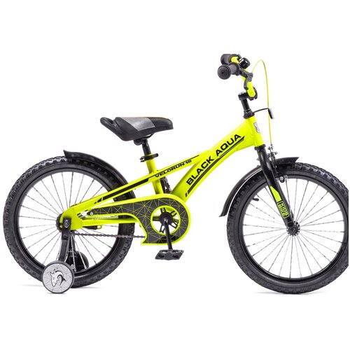 Велосипед детский 16 Black Aqua Velorun лимонный 863000₽