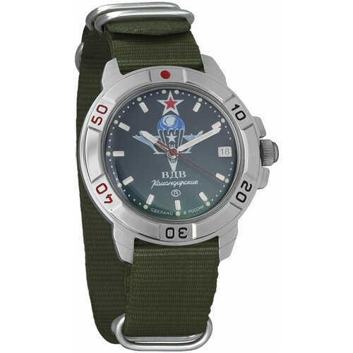 фото Наручные часы восток мужские наручные часы восток командирские 431021, зеленый
