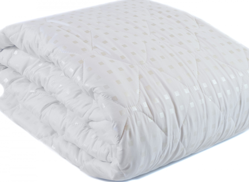Одеяло легкое 200х220 см, размер Евро, белое - фотография № 3