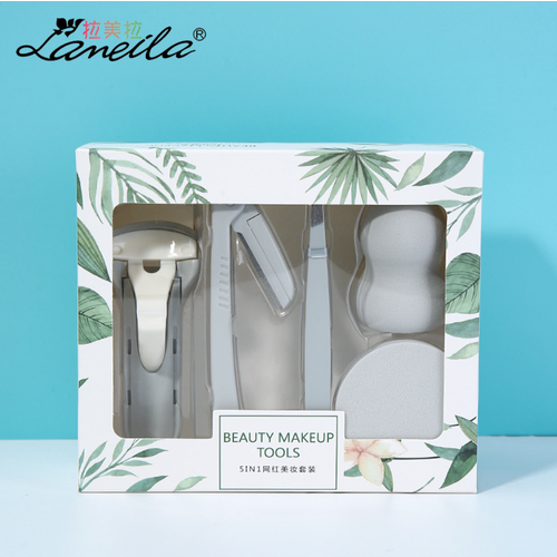 Набор аксессуаров для макияжа 5шт. Laneila BEAUTY MAKE UP TOOLS