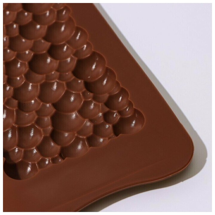 Форма для шоколада «Воздушный», 21×10,1×1 см. (термостойкая) - фотография № 13