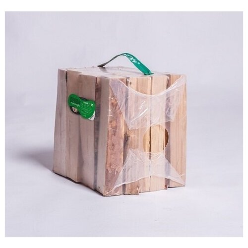 Дрова берёзовые термоупаковка 15 л для камина, мангала, bbq, пикника