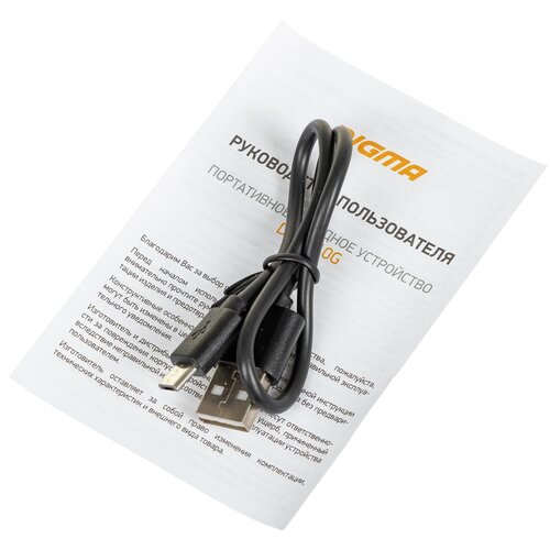 Внешний аккумулятор Power Bank 10000 мАч Digma DGPQ10G зеленый DGPQ10G22CGN 358500₽