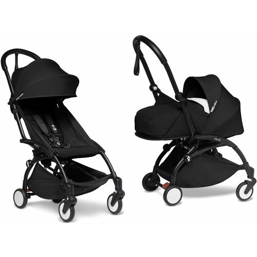 Коляска 2 в 1 Babyzen YOYO2 Newborn Pack Black рама черная