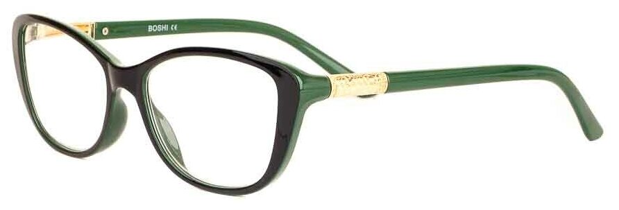 Готовые очки для чтения зеленый с диоптриями +3.50 футляр