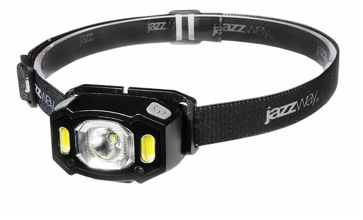 Фонарь налобный Jazzway AccuH3-L5W-bk