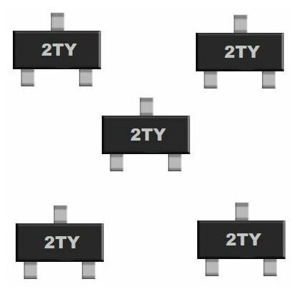 S8550 2TY транзистор 5 штук SOT23 SMD аналог BC527 схема MPS4354 характеристики цоколевка даташит